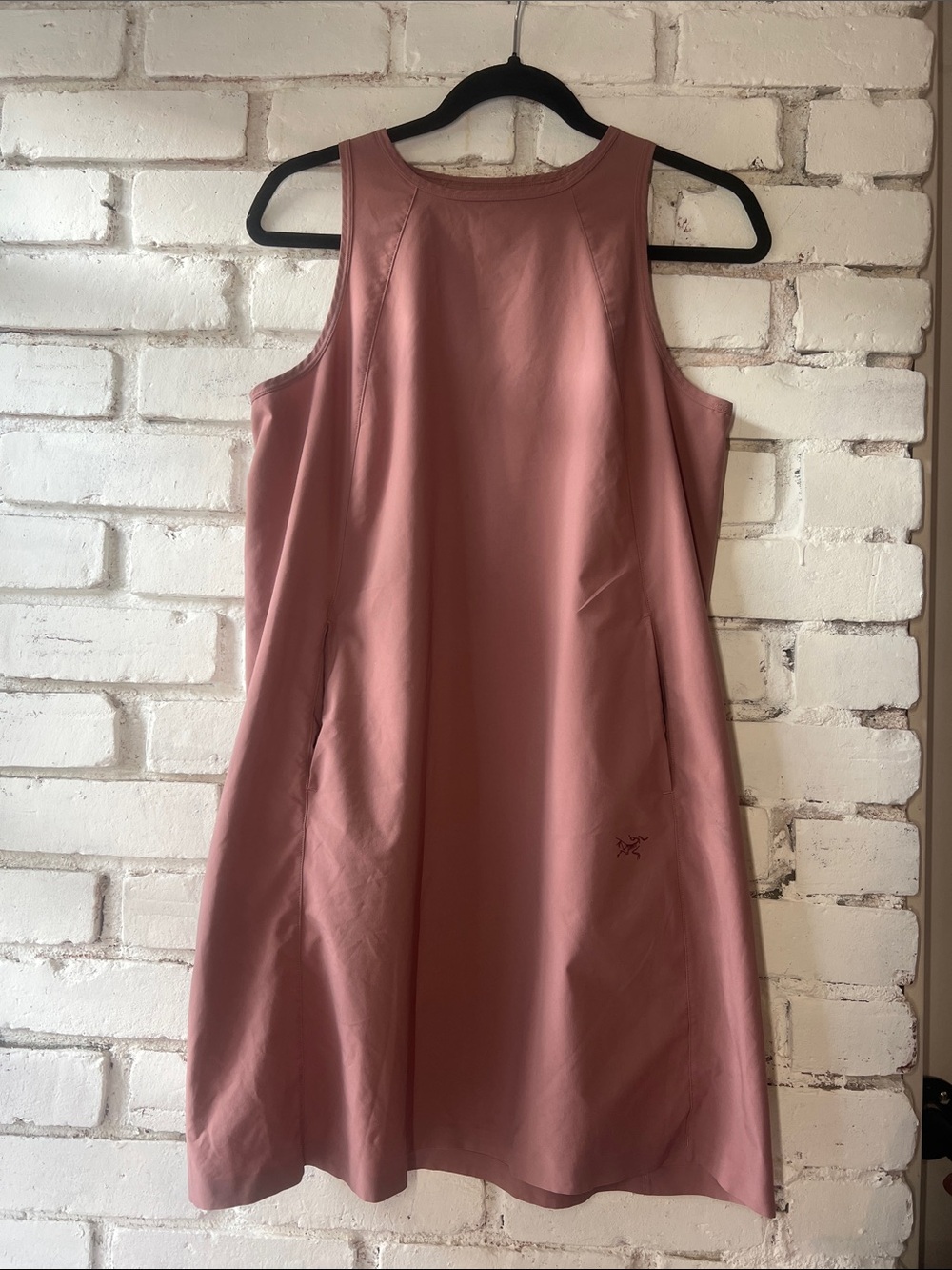 Arc'teryx Sleeveless Midi Dress in Dusty Rose